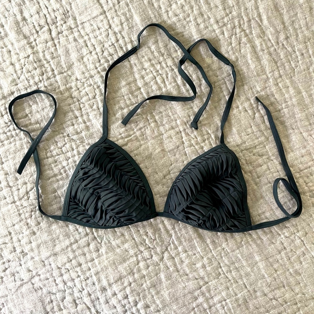Black Patrick Robinson for Target bikini top size large